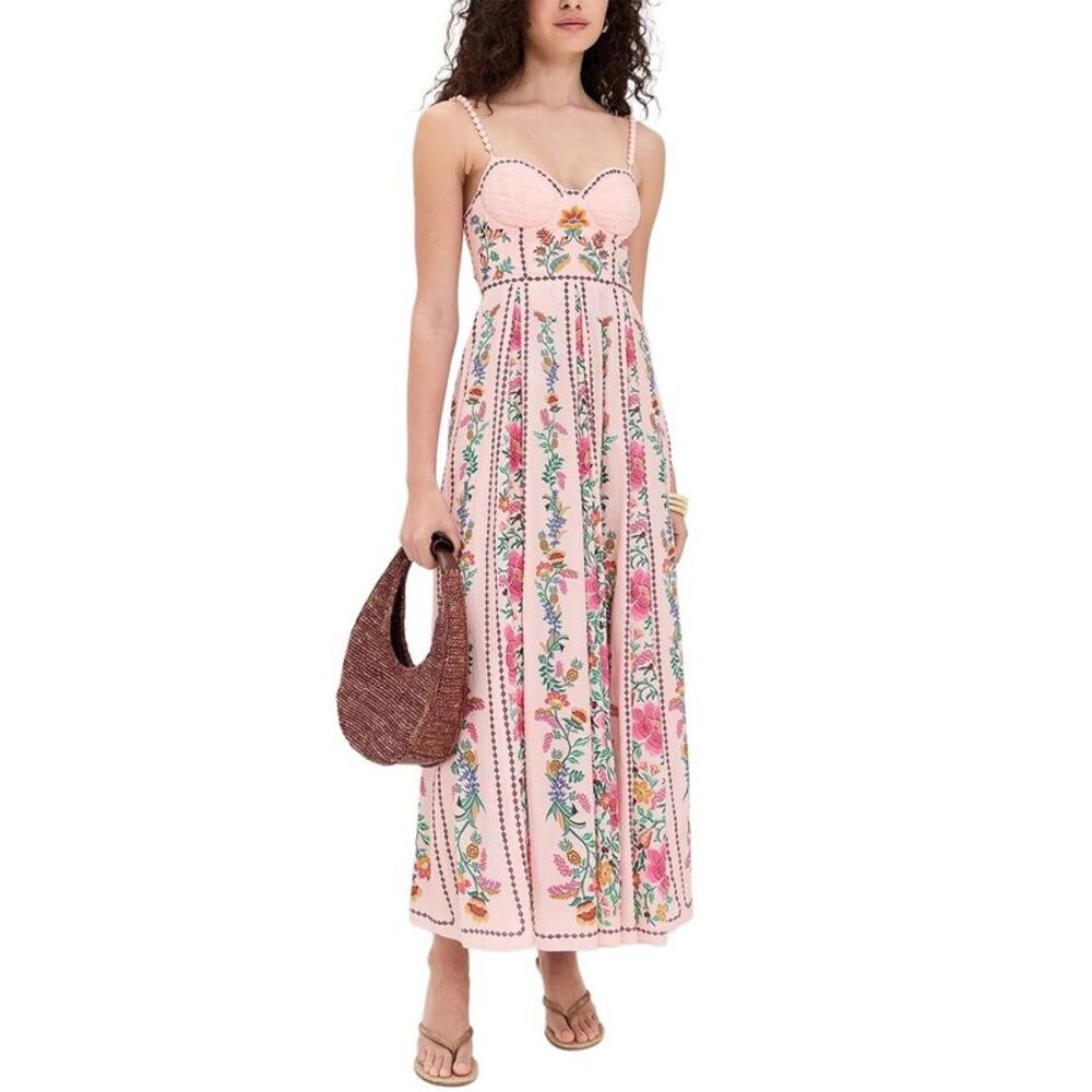 Charlotte Green Womens Maxi Dress